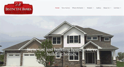 Desktop Screenshot of distinctivehomesofin.com